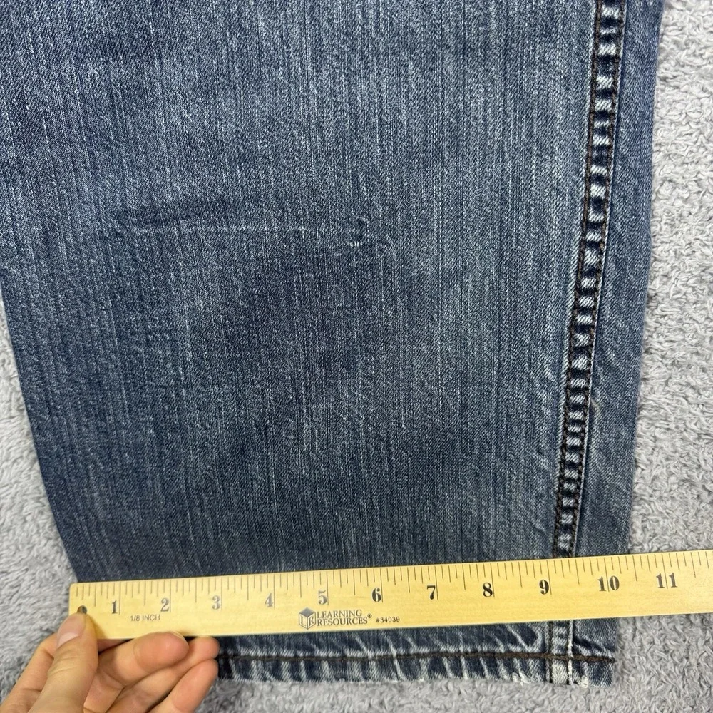 BKE Jeans Mens 38x34 Seth Bootcut Button‎ Fly Whisker Cowboy Baggy Y2K Grunge